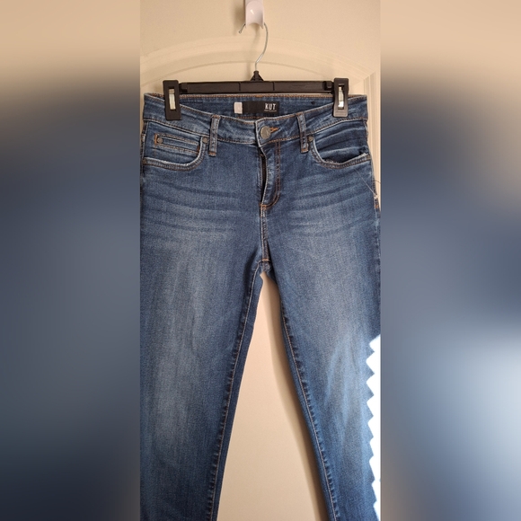 Kut from the kloth skinny jeans womens size 4 streetwear travel work office - Picture 4 of 5
